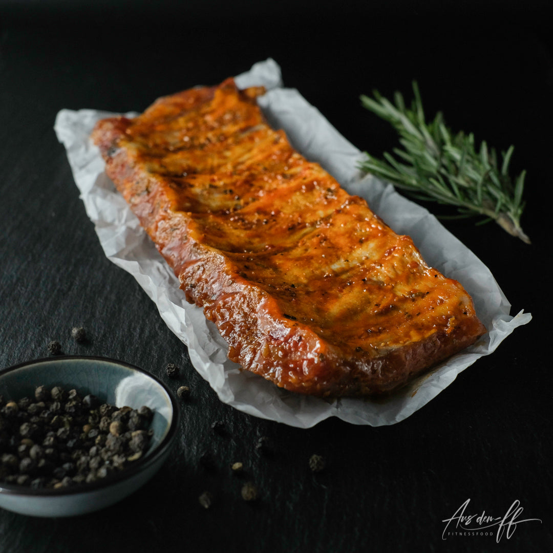 Spare Ribs, mariniert